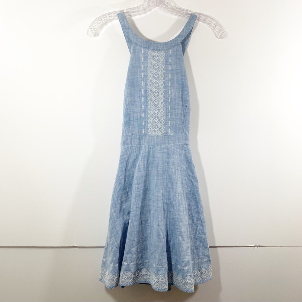 Guess Women’s Halter Blue Dress